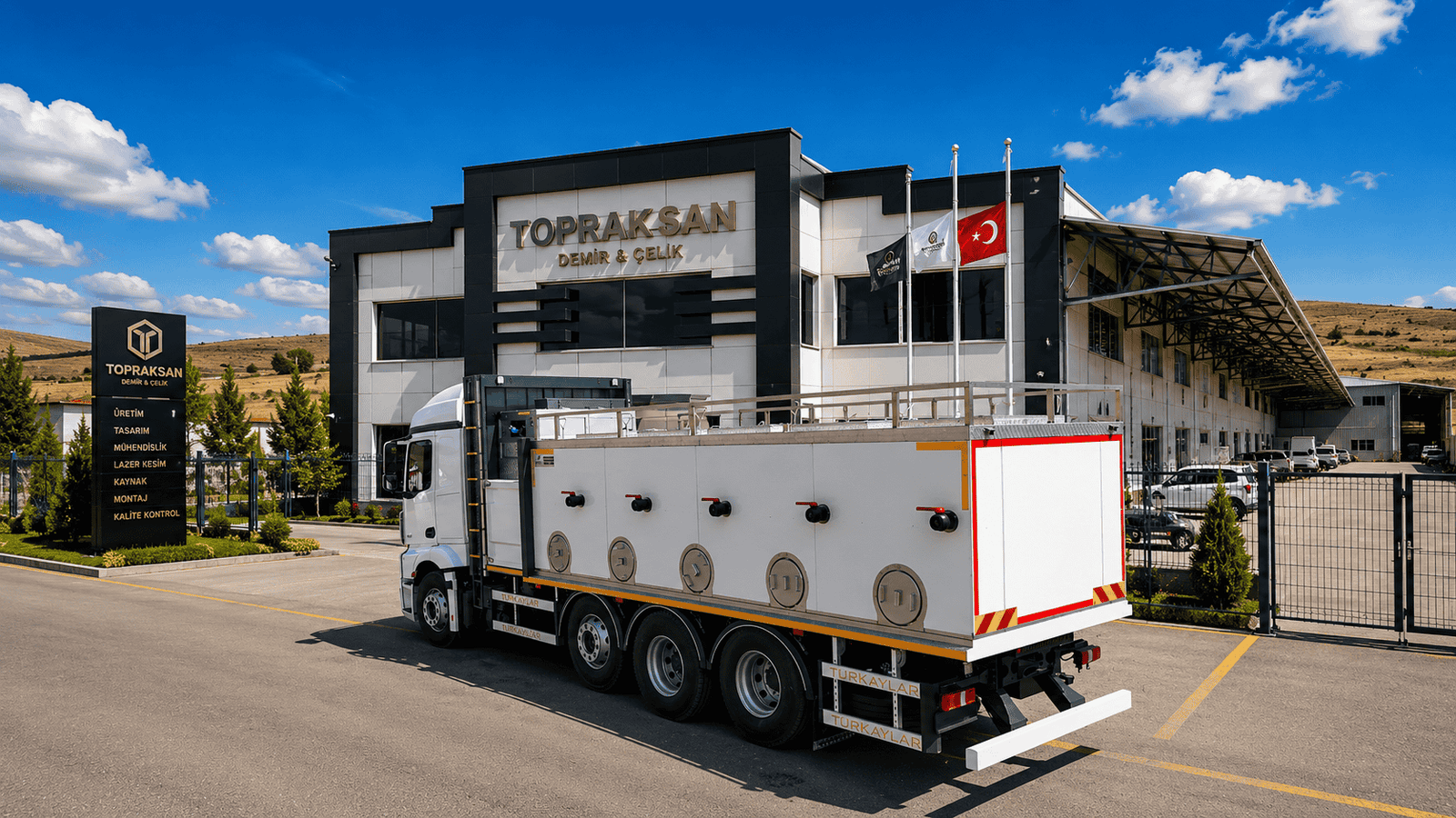 Topraksan Canlı Balık Taşıma Aracı